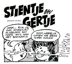 Steintje en Gertje, door Jan Kruis