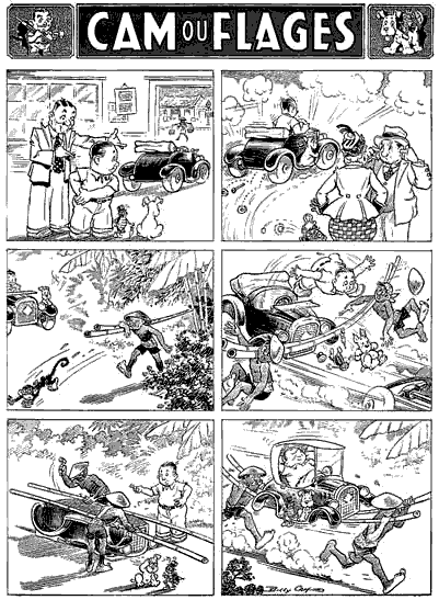 Cam ou Flages, door Billy Cam, strip in D'Orient