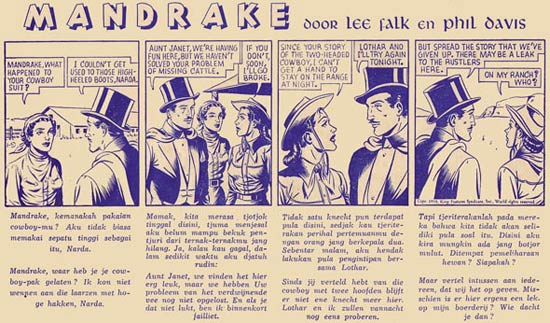 Mandrake, door Lee Falk