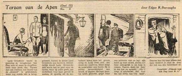 Tarzan in Nederlands Indië