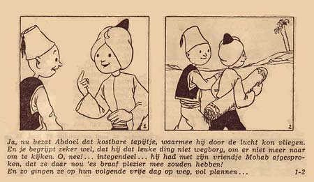 Abdoel en zijn vliegende tapijt