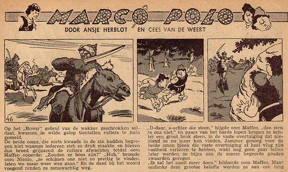 Marco Polo door Cees van de Weert