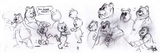 Van Bommel en Tom Poes, door Albert van Beek