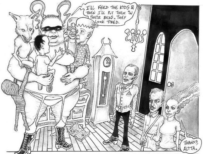 Comic art by Rafael Badilla