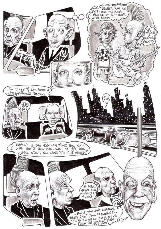 Comic art by Rafael Badilla