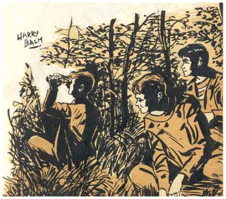 comic art by Harry Balm