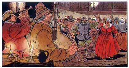 comic art by Daniel Bardet