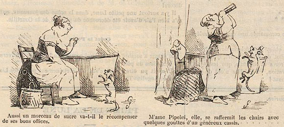 Le Bain de Madame Pipelet by Gedeon