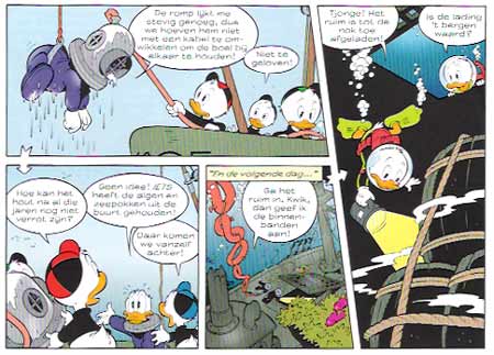 Donald Duck, by Santiago Barreira