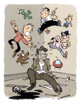 Selfportrait, by Jan Dirk Barreveld