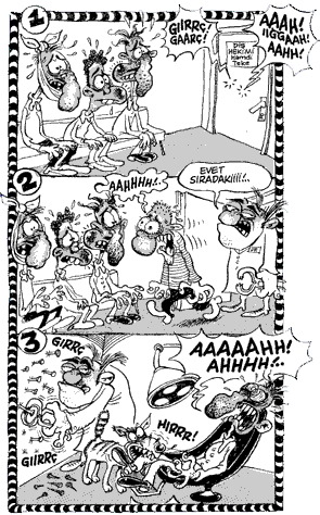 comic art by Bahadir Baruter