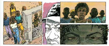 comic art by Asimba Bathy