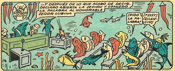 La Sociedad Submarina protectora de Hombres y Crustáceos by Marí Benejam