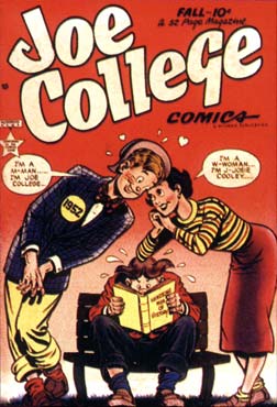 Joe College cover, by David Berg