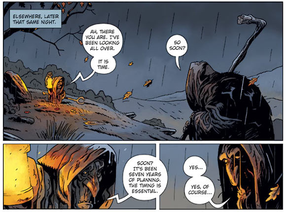 The Portent by Peter Bergting