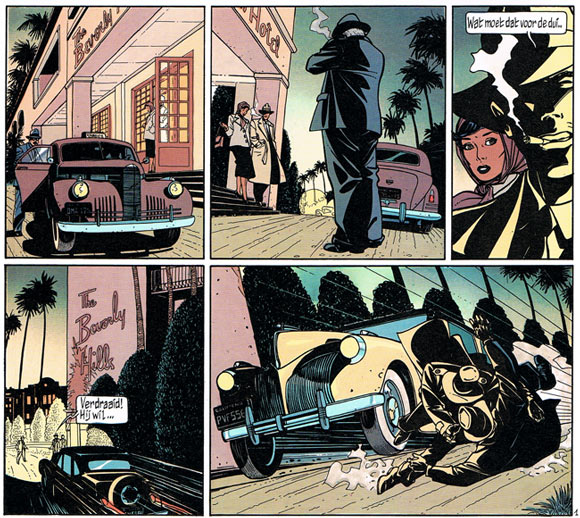 Le Privé d' Hollywood, by Philippe Berthet