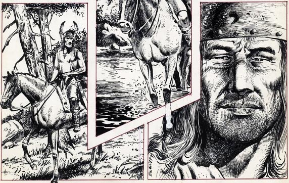 Comic art by Stanko Beslic