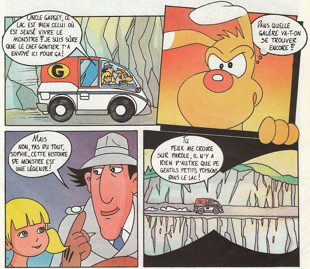 Inspector Gadget comic