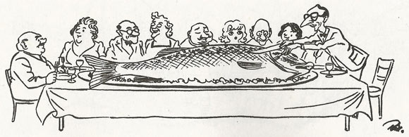 Comic art by Herluf Bidstrup