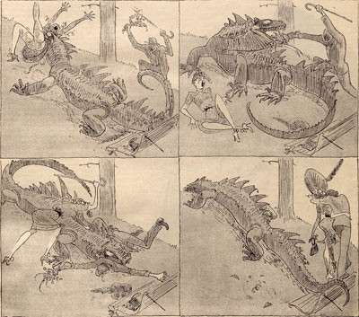 Simplicissimus art by Franziska Bilek