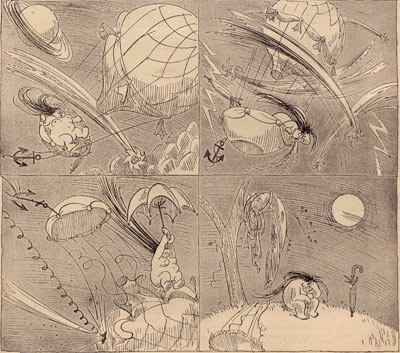 Simplicissimus art by Franziska Bilek