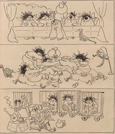 Simplicissimus art by Franziska Bilek