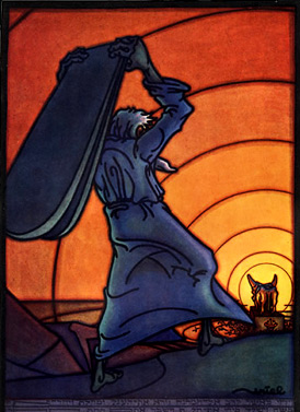 Moses, by Uriel Birnbaum