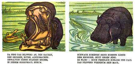 Das Nilpferd, by Uriel Birnbaum