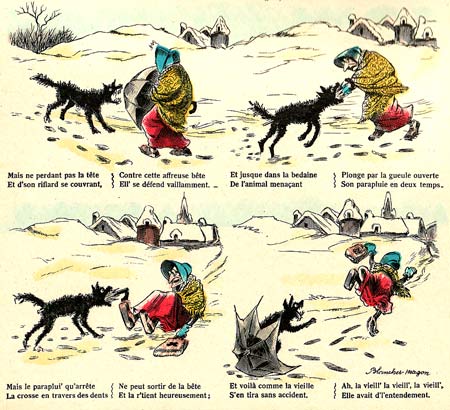 Epinal picture by Blanchet Magon