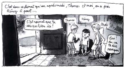 comic art by Blanchin