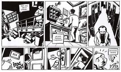 comic art by Enrique Bonet