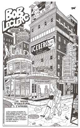 Bob Leclerc, by Gregoire Bouchard