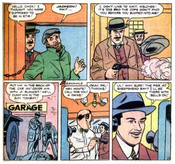 Crime Detective Comics, by Dick Briefer