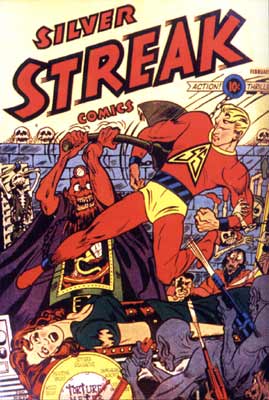 Silver Streak Comics, by Dick Briefer (1940)