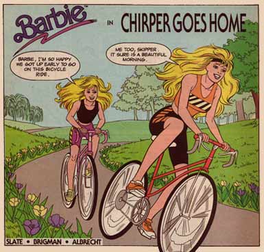Barbie, by June Brigman