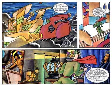 comic art by Daniele Brolli