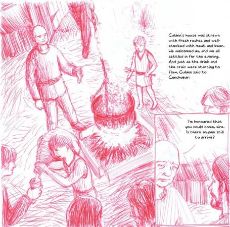 The Cattle Raid of Cooley by Patrick Brown