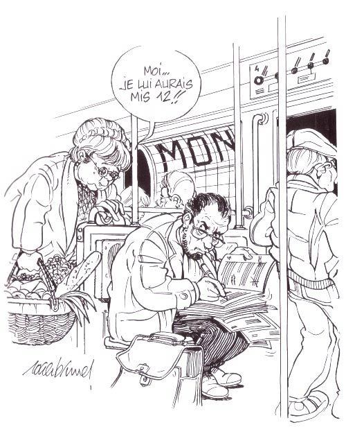 Cartoon by Roger Brunel