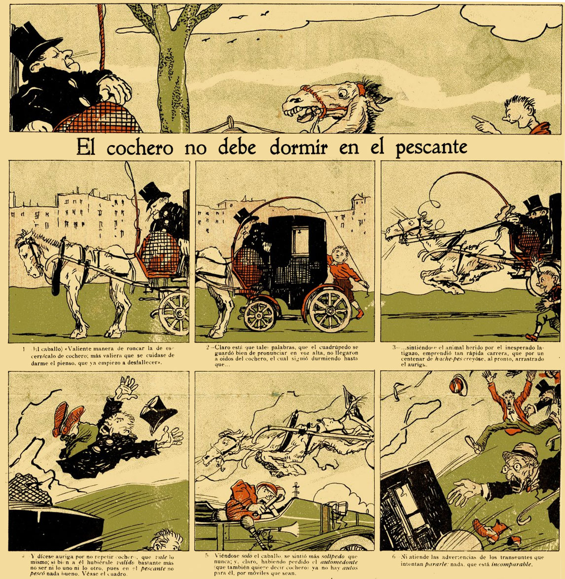 comic from Dominguin by Llorenc Brunet