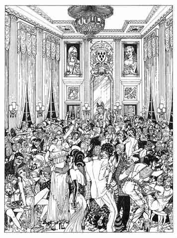 comic art by Harry Buckinx