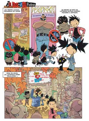 Os Escachapedras, by Fran Bueno