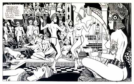 comic art by Miguel Bultó