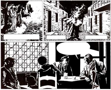 comic art by Tomas Burgos