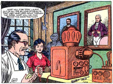 Behind the door by Lou Cameron