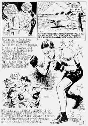 comic art by Oscar Camino