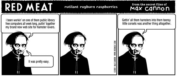 Bug-eyed Earl, from Max Cannon's Red Meat