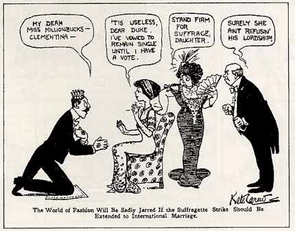 comic art by Kate Carew, 1911