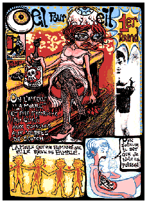 comic art by Caro Caron