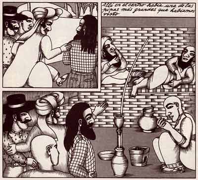 comic art by Carratala