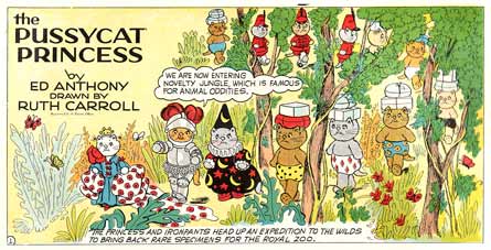 The Pussycat Princess, by Ruth Carroll (1945)